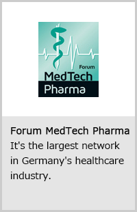 Forum MedTech Pharma It's the largest networkin Germany's healthcareindustry.